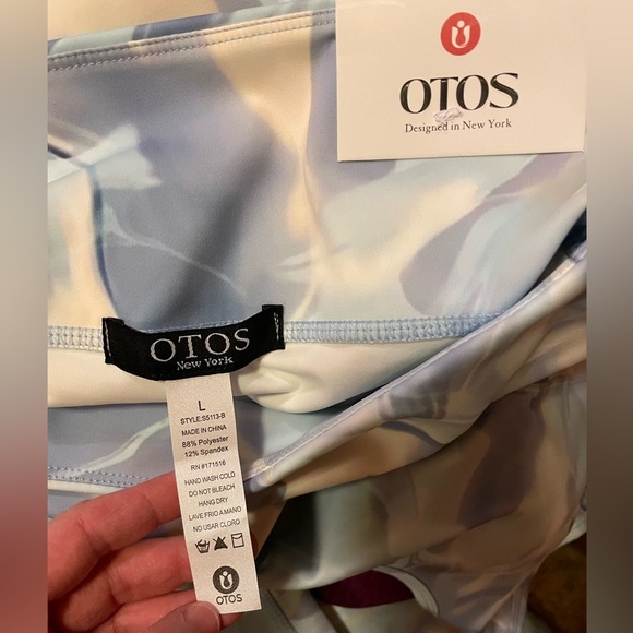 NWT OTOS *matching set* leggings and sports bra sz L - Picture 5 of 8